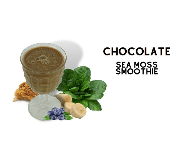 Chocolate Power Sea Moss Smoothie