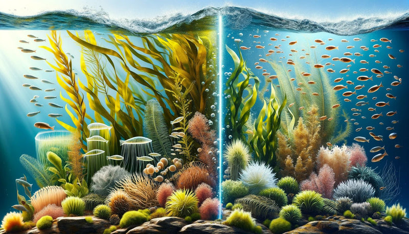 Seaweed vs Algae