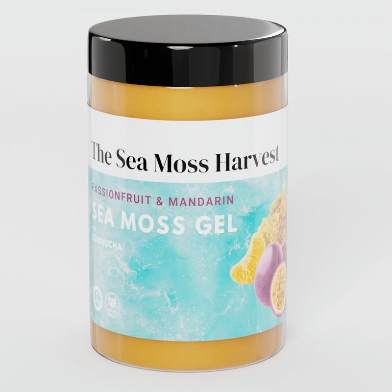 Passionfruit & Mandarin Kombucha - Sea Moss Gel